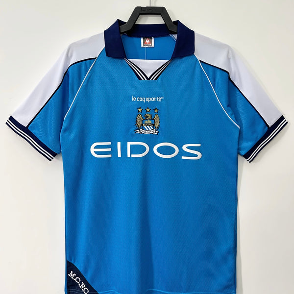 RETRO JERSEY MANCHESTER CITY HOME 99/01