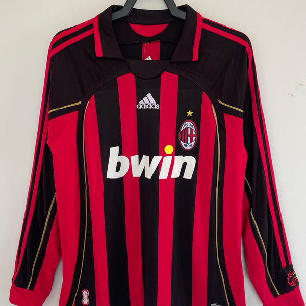 RETRO JERSEY AC MILAN HOME 06/07