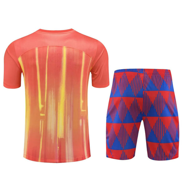 FC BARCELONA ORANGE TRAINING KIT 2023/2024