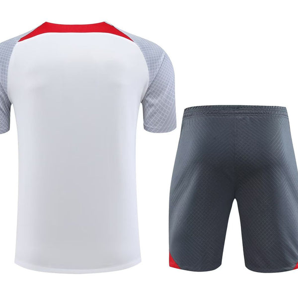 LIVERPOOL WHITE/GREY TRAINING KIT 2023/2024