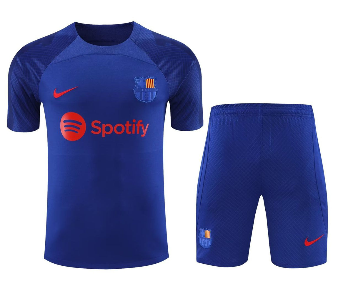 FC BARCELONA BLUE TRAINING KIT (2) 2023/2024