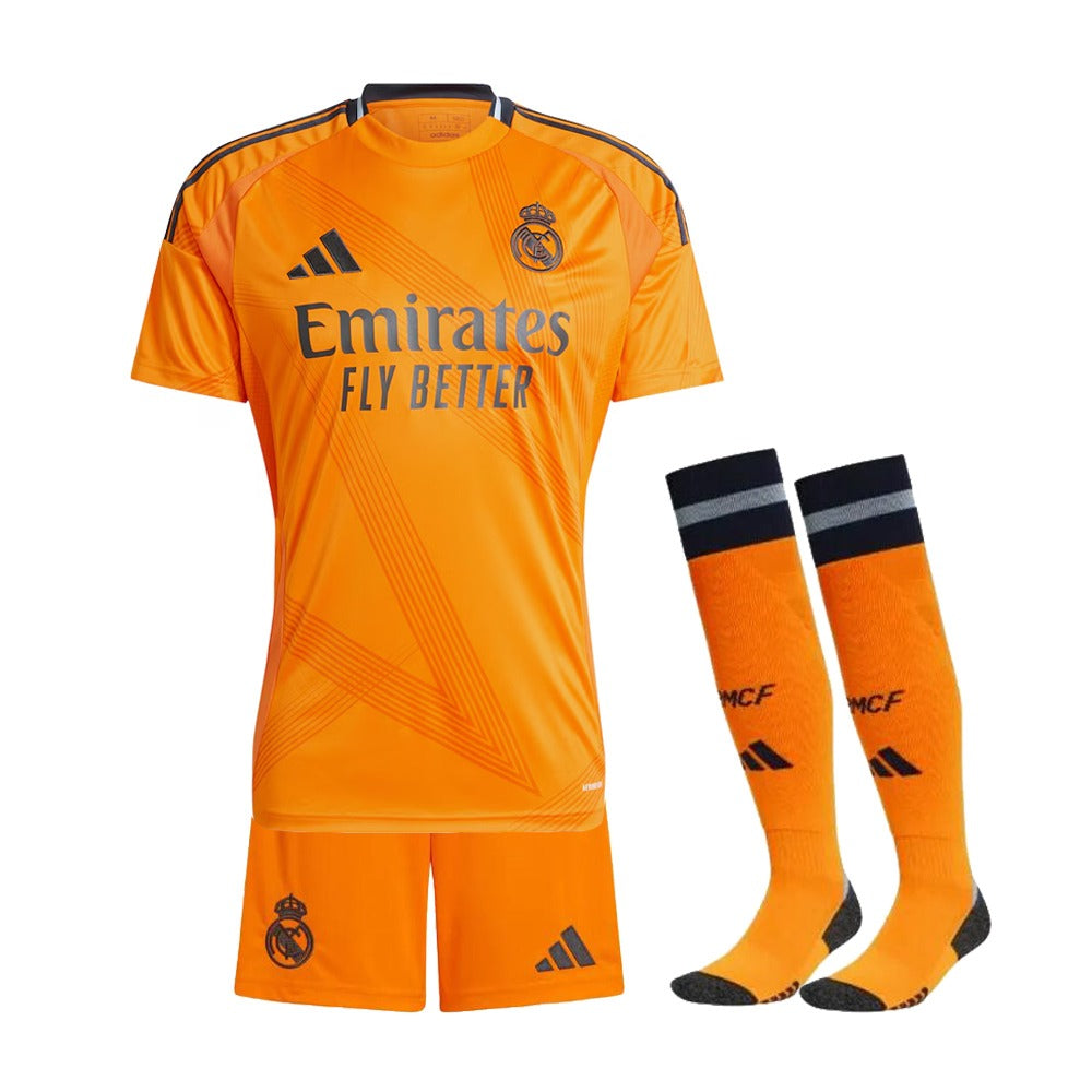 REAL MADRID AWAY KIDS KIT 2024-2025